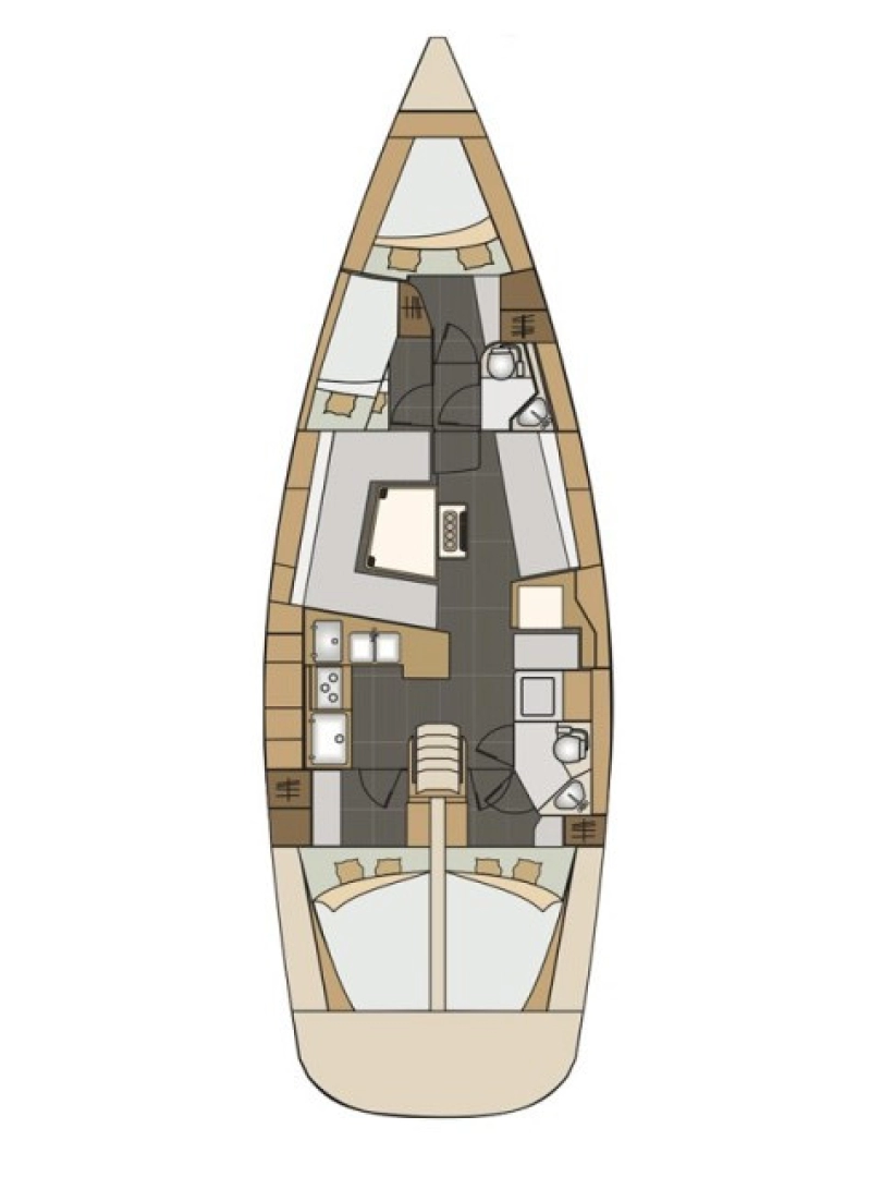 Verhuur Zeilboot Elan met vaarbewijs