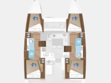 Catamaran te huur in Novi Vinodolski voor de beste prijs