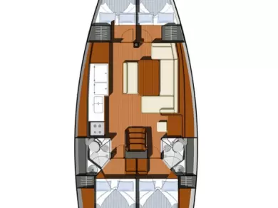 Jeanneau Sun Odyssey 44i te huur van particulier of professional in Álimos