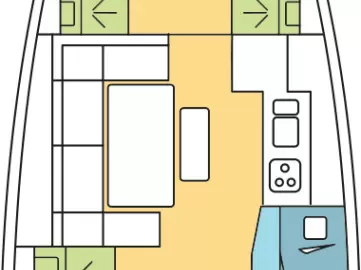 Bootverhuur Olbia goedkoop Dufour 460 Grand Large