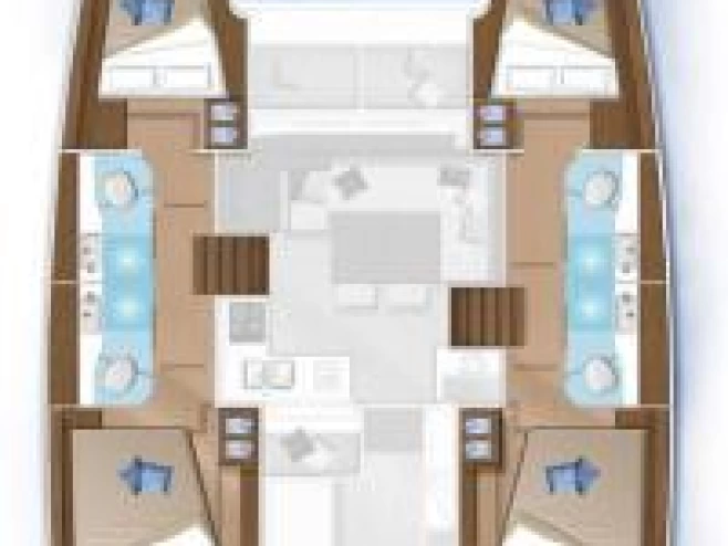 Lagoon Lagoon 40 te huur van particulier of professional in Fethiye