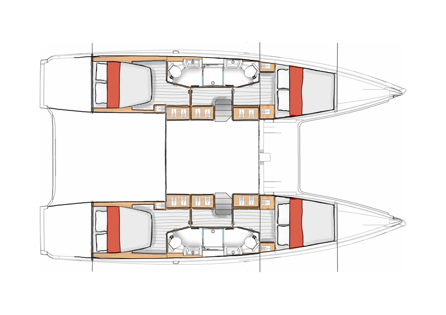 Verhuur Catamaran in Álimos - Excess Excess 13 - 4 + 1 cab.