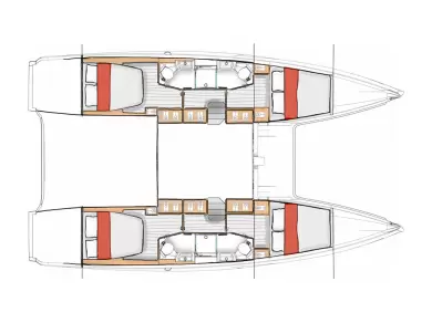Verhuur Catamaran in Álimos - Excess Excess 13 - 4 + 1 cab.