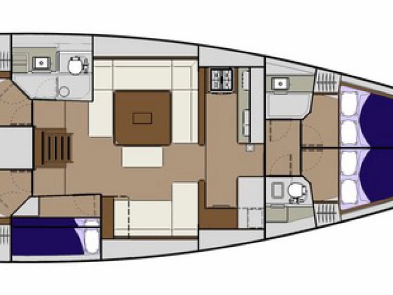 Bootverhuur Dufour Dufour 560 Grand Large in Rhodes (City) via SamBoat