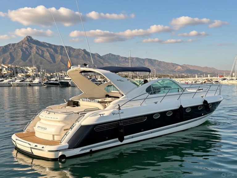 Huur Jacht met of zonder schipper Fairline in Marbella