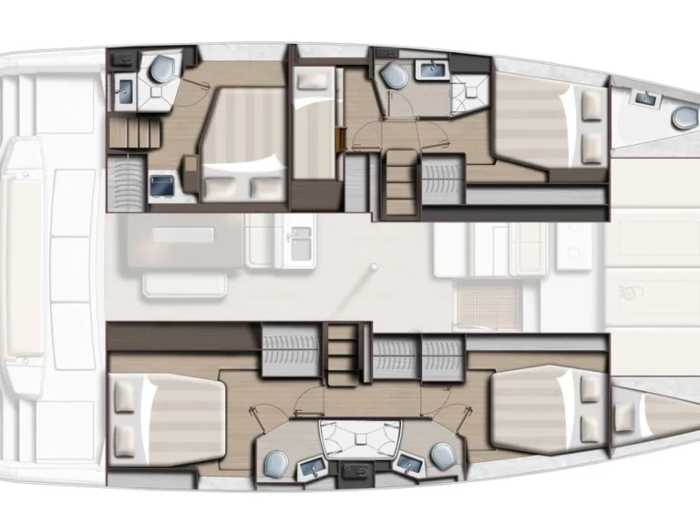 Verhuur Catamaran in Primošten - Bali Bali 4.6