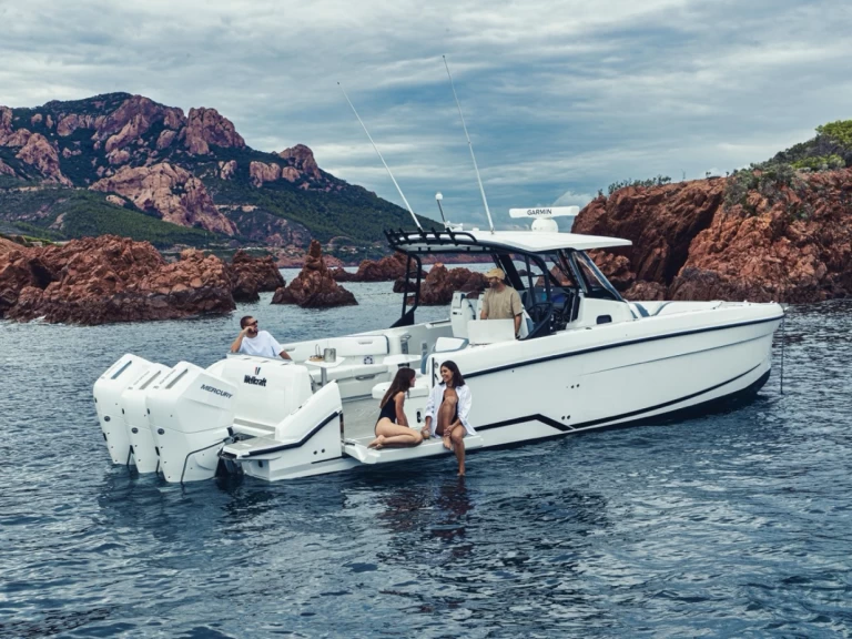 Verhuur Motorboot in Marigot - Wellcraft 38 T TOP