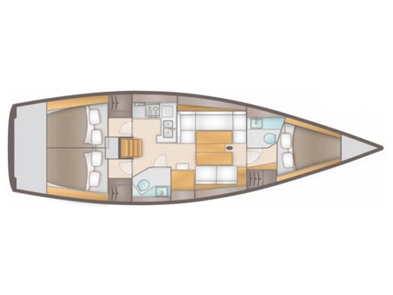 Verhuur Zeilboot Salona met vaarbewijs