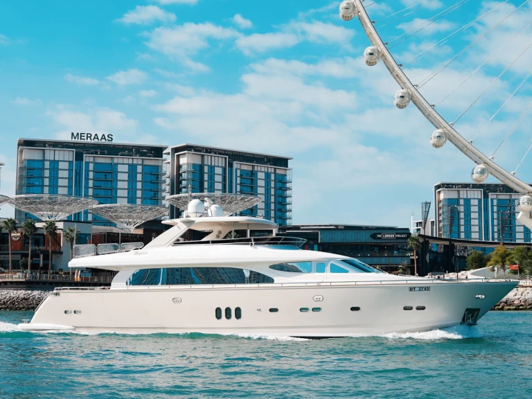 Sunseeker A3 te huur van particulier of professional in Dubaï harbour