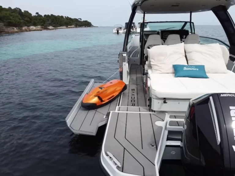Verhuur Motorboot in Golfe-Juan - Saxdor Saxdor 320 GTO