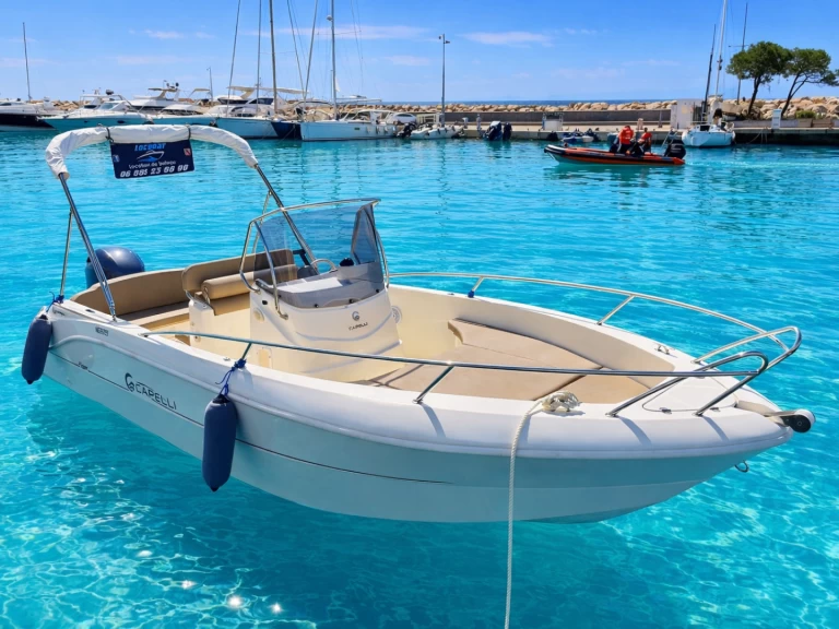 Bootverhuur Nice goedkoop Cap 21 Open