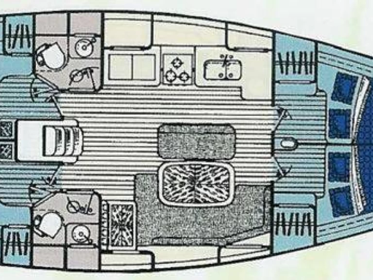 Bootverhuur sailboat orca 43 in Formia via SamBoat