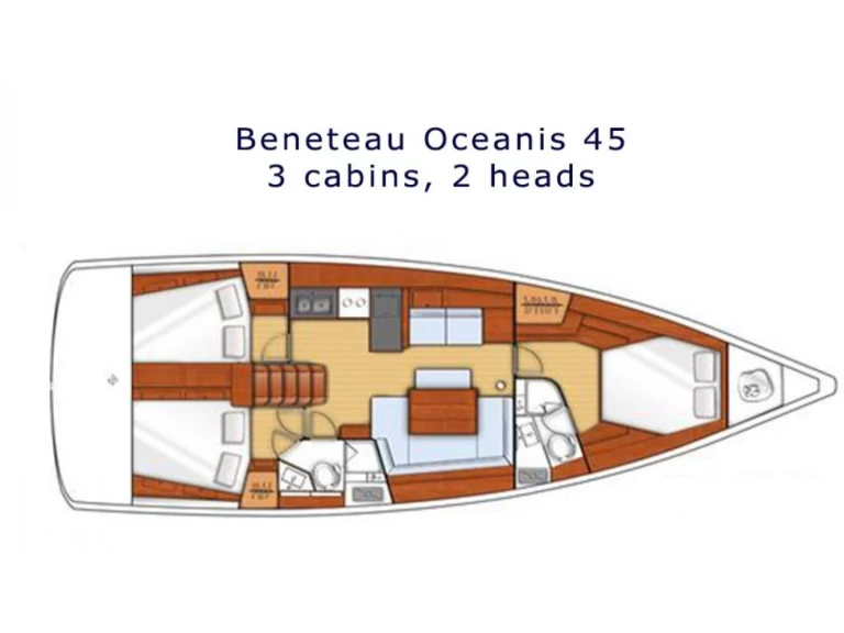 Verhuur Zeilboot in Álimos - Bénéteau Oceanis 45/3