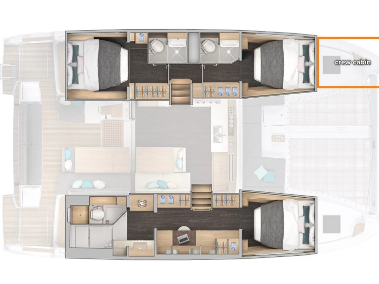 Huur Catamaran met of zonder schipper Lagoon in Kaštela
