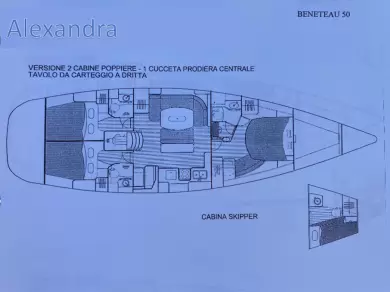 Verhuur Zeilboot in Fezzano - Bénéteau Beneteau 50