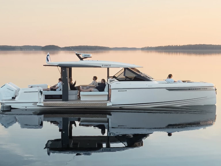 Verhuur Motorboot in Alyki - Saxdor Saxdor 400 GTO