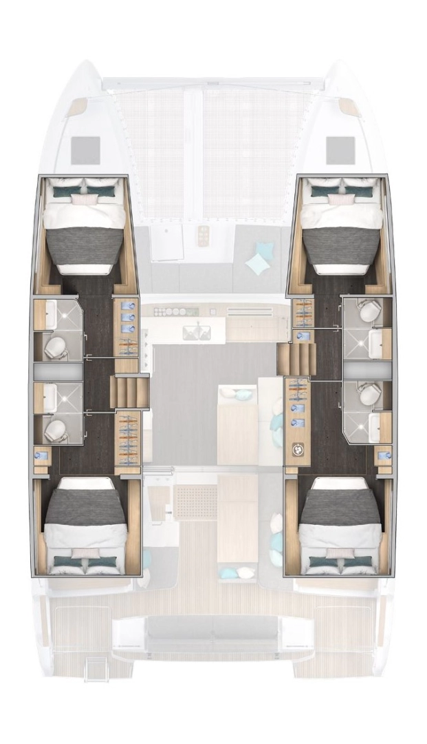 Bootverhuur Lagoon Lagoon 43 in Palma de Mallorca via SamBoat