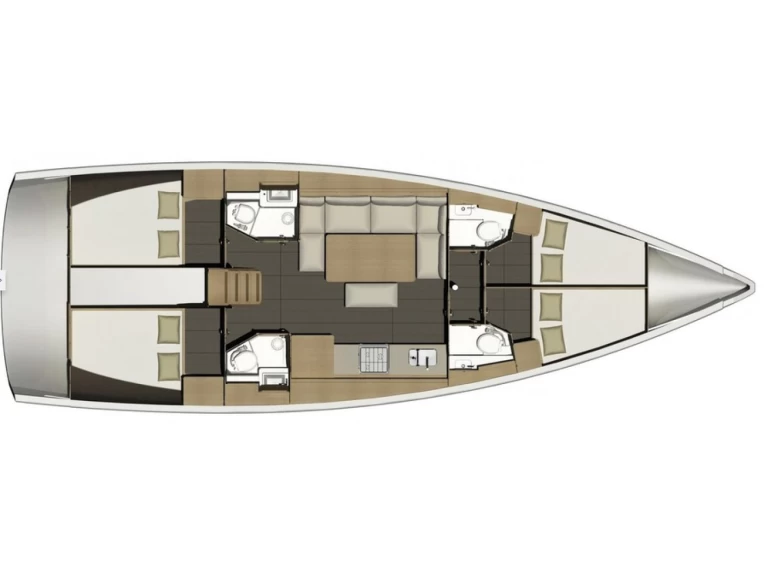 Bootverhuur Dufour Dufour 460 Grand Large in Palma de Mallorca via SamBoat