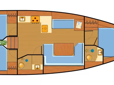 Bootverhuur Palma de Mallorca goedkoop Bavaria C42