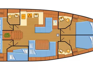 Bootverhuur Palma de Mallorca goedkoop Oceanis 51.1