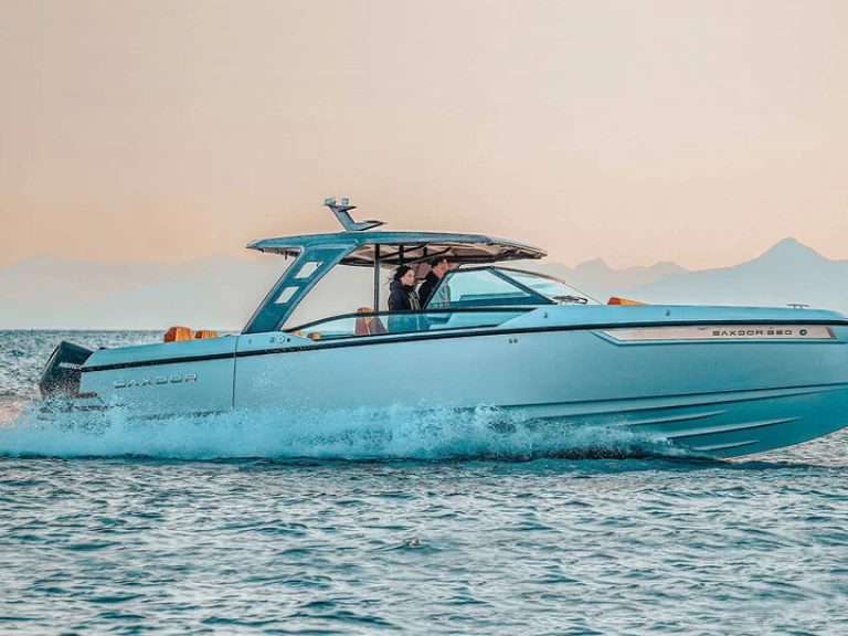 Verhuur Motorboot in Kolymvari - Saxdor Saxdor 320 GTO