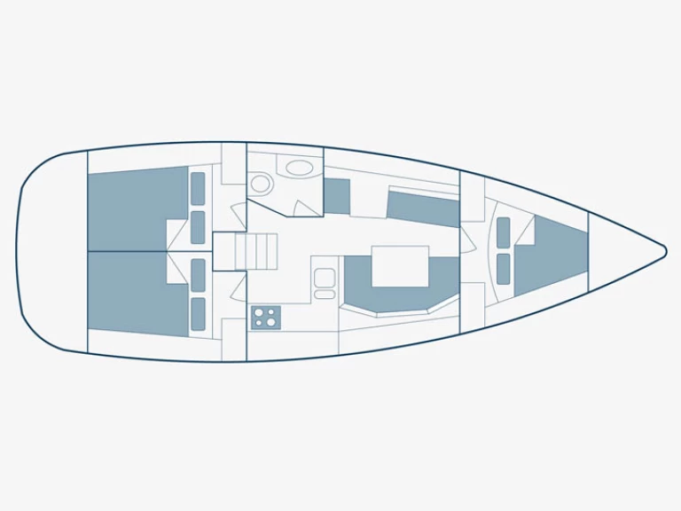 Huur een  Sun Odyssey 36i[G] in Nikiána
