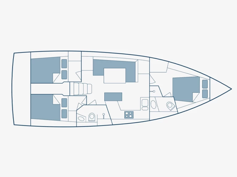 Bootverhuur Nikiána goedkoop Oceanis 41.1[G]
