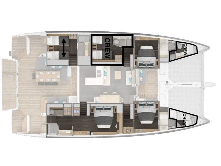 Catamaran te huur in Castellammare di Stabia voor de beste prijs