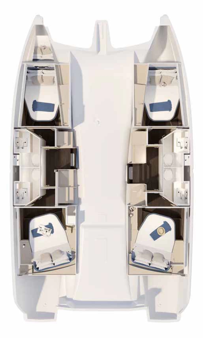 Verhuur Catamaran Fountaine Pajot met vaarbewijs