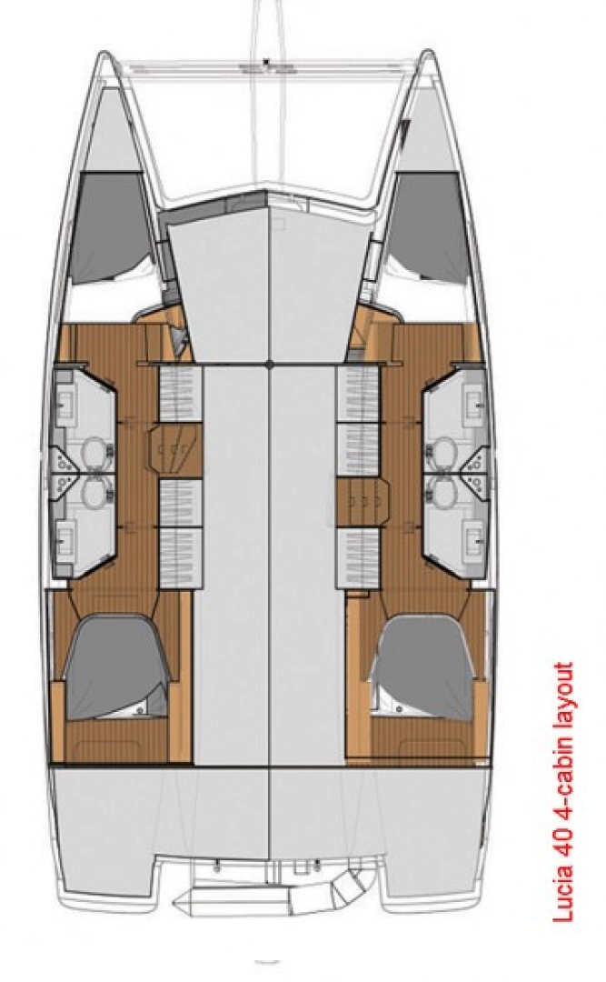 Fountaine Pajot Lucia 40 te huur van particulier of professional in Seget Donji