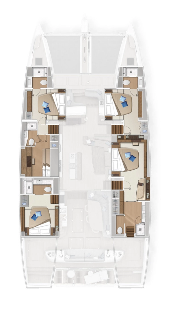 Verhuur Catamaran in Álimos - Lagoon Lagoon Sixty 5