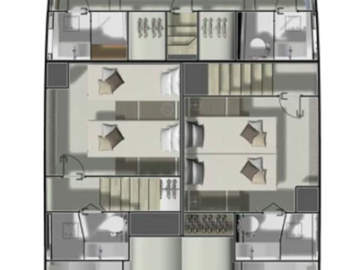 Verhuur Motorboot in Split - Prestige Yachts Prestige M48 - 3 + 1 cab.