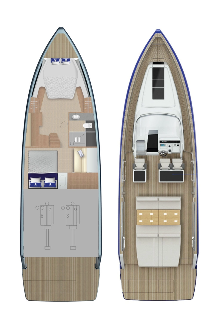 Huur een Fjord Fjord 41 XL in Kaštela