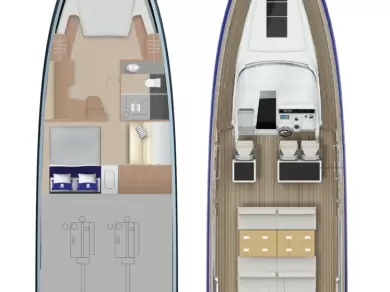 Huur een Fjord Fjord 41 XL in Kaštela