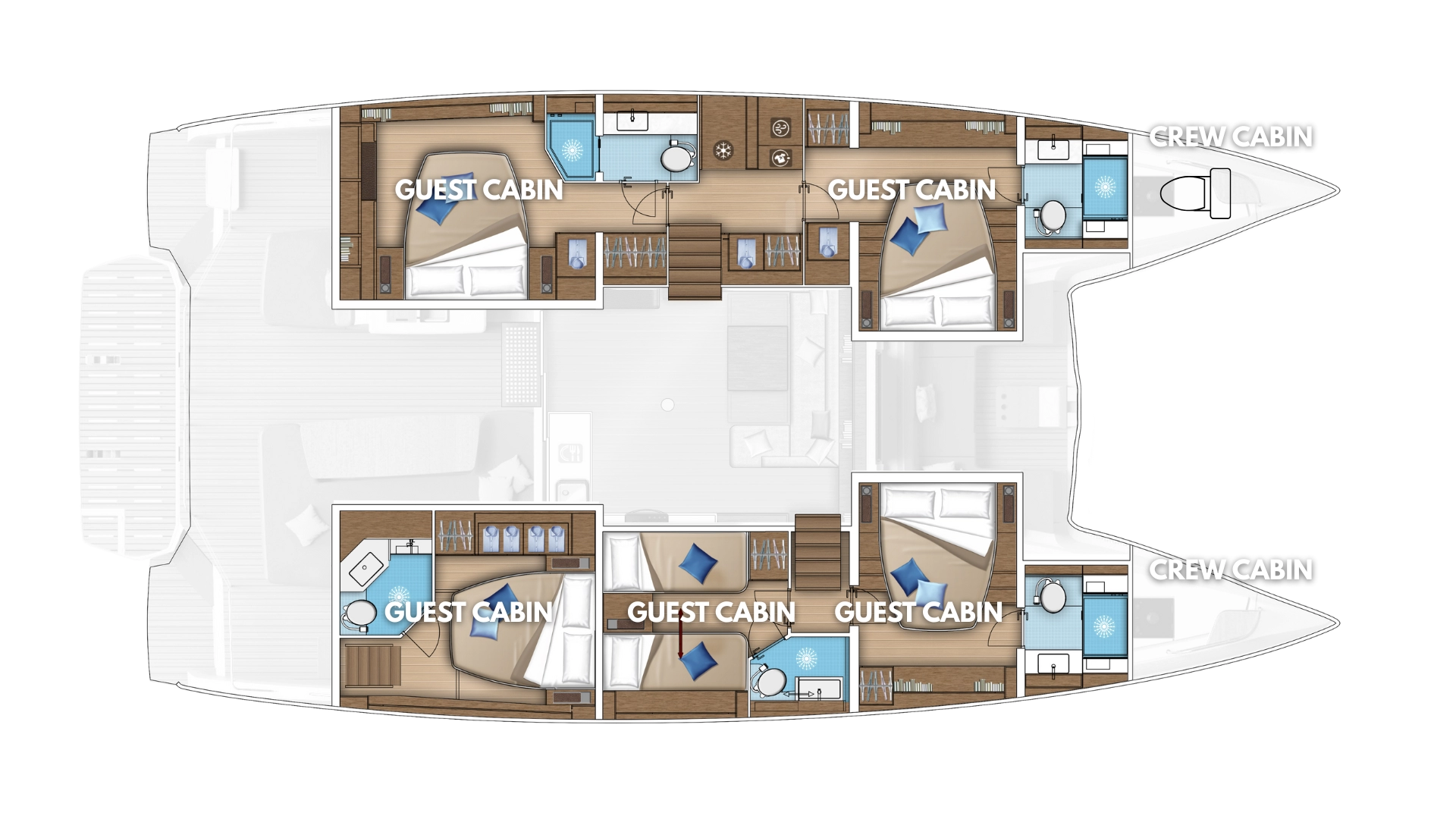 Bootverhuur Kaštela goedkoop Lagoon 55