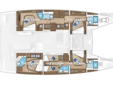 Bootverhuur Kaštela goedkoop Lagoon 55