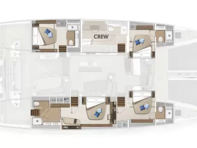 Bootverhuur Kaštela goedkoop Lagoon Sixty 5