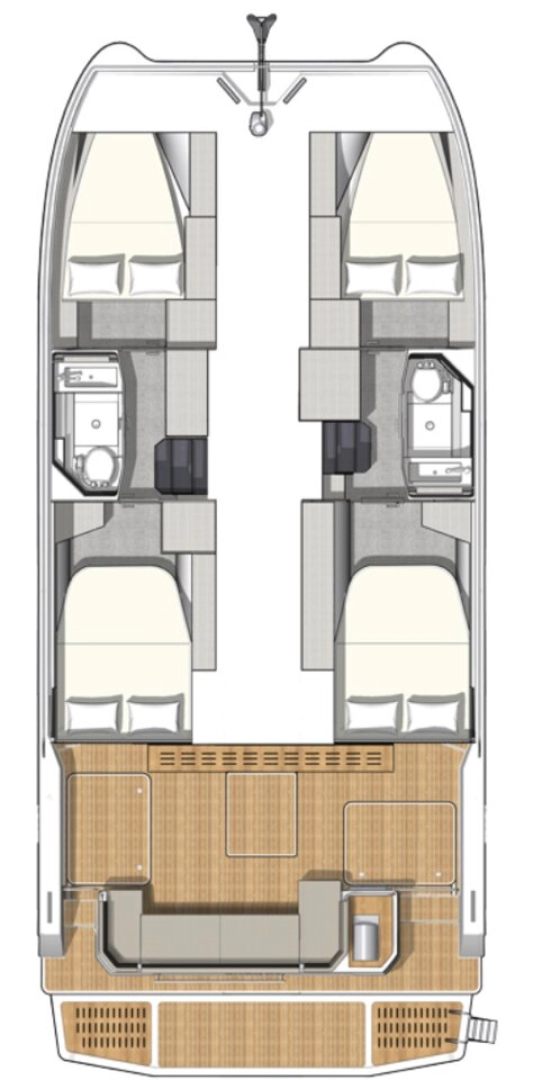 Fountaine Pajot Fountaine Pajot MY4.S te huur van particulier of professional in Lefkáda