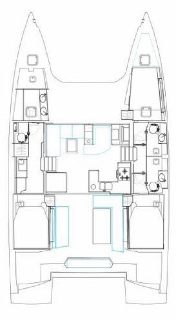 Verhuur Catamaran in Split - Nautitech Nautitech 46 Open