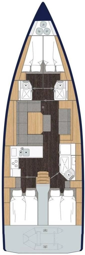 Jachthuur in Cala d'Or - Bavaria Bavaria C45 via SamBoat