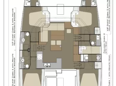 Verhuur Catamaran in Ibiza Town - Dufour Dufour Catamarans 48 Sail