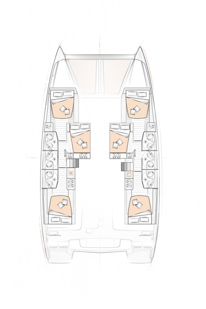 Verhuur Catamaran in Seget Donji - Excess Excess 15
