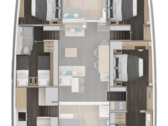 Catamaran te huur in Portisco voor de beste prijs