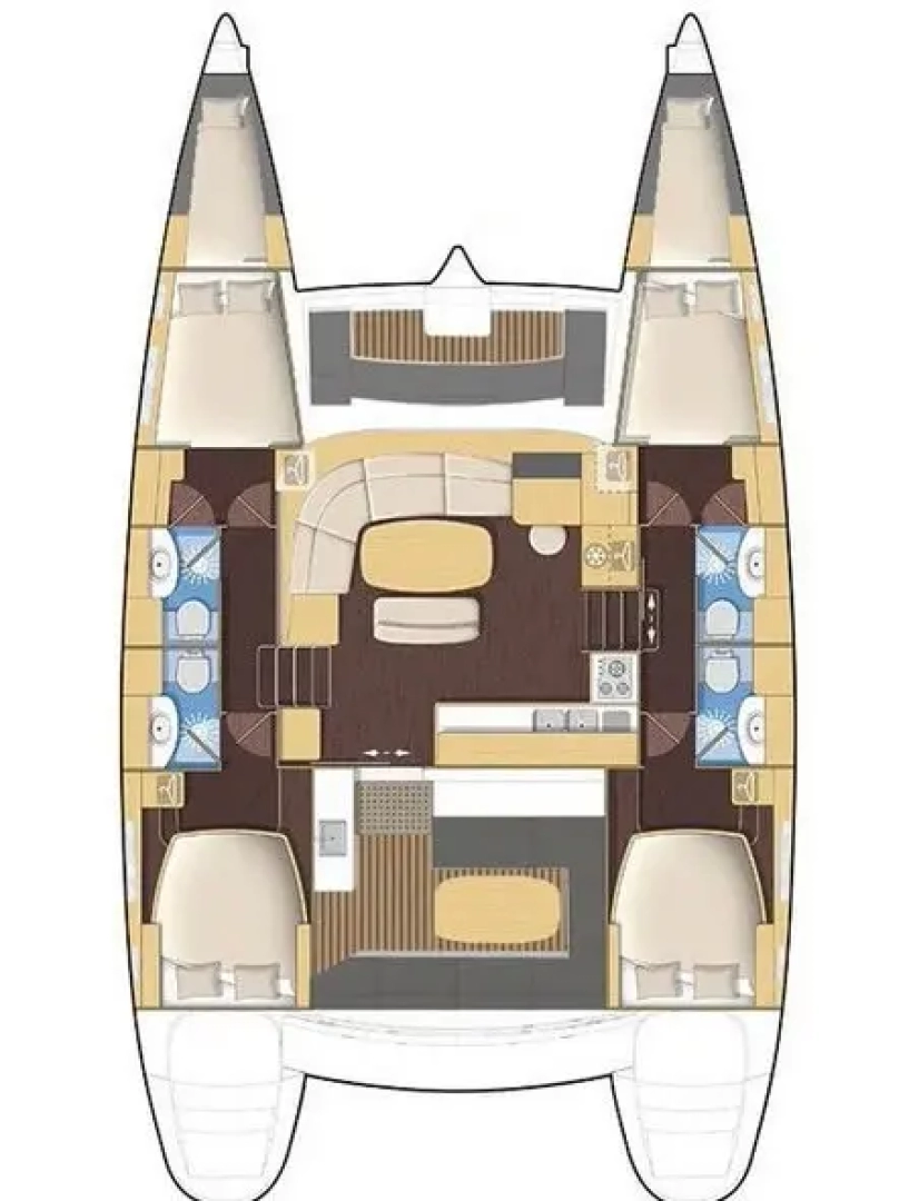 Huur een Lagoon Lagoon 440 in Préveza