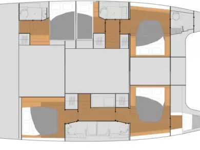 Verhuur Catamaran Fountaine Pajot met vaarbewijs