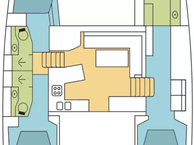 Jachthuur in Parham Town - Lagoon Lagoon 450 F via SamBoat