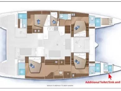 Verhuur Catamaran in Parham Town - Lagoon Lagoon 52