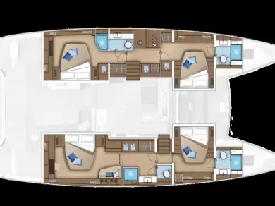 Bootverhuur Lagoon Lagoon 55 in Parham Town via SamBoat