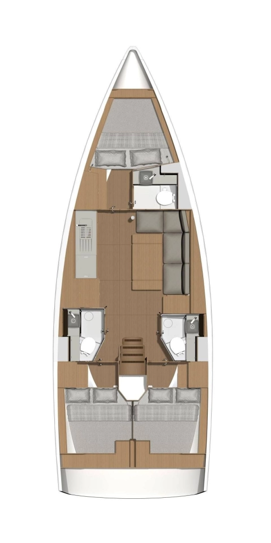 Huur Zeilboot met of zonder schipper Dufour in Palermo