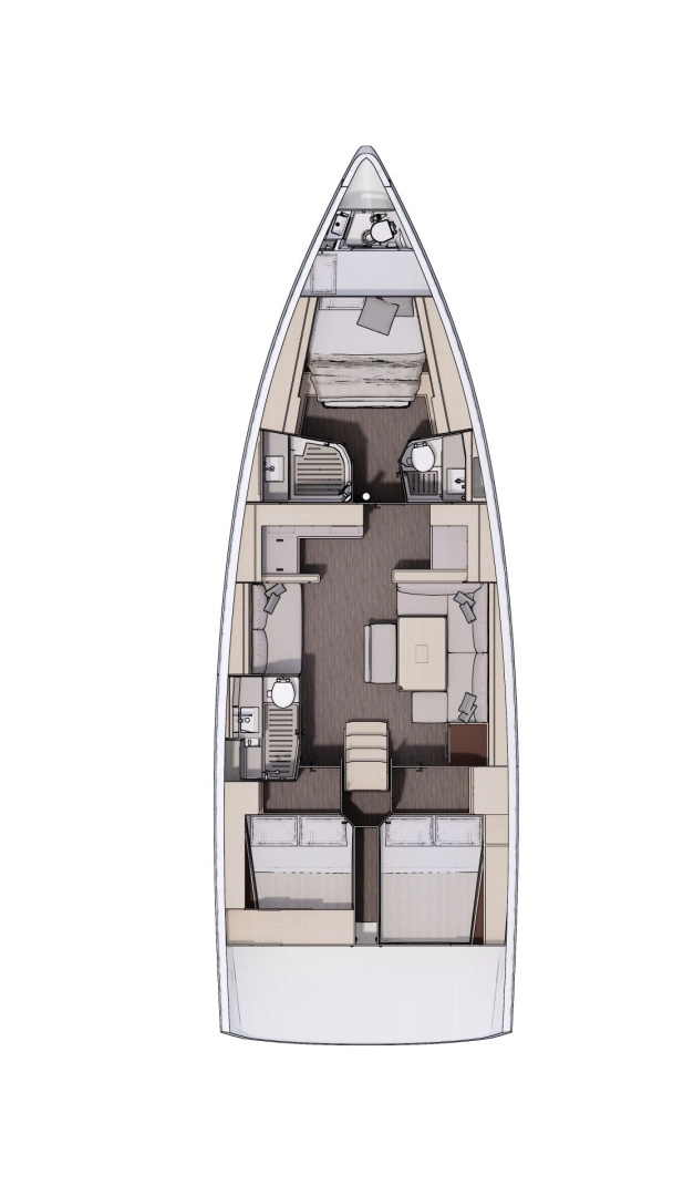 Dufour Dufour 470 te huur van particulier of professional in Cagliari